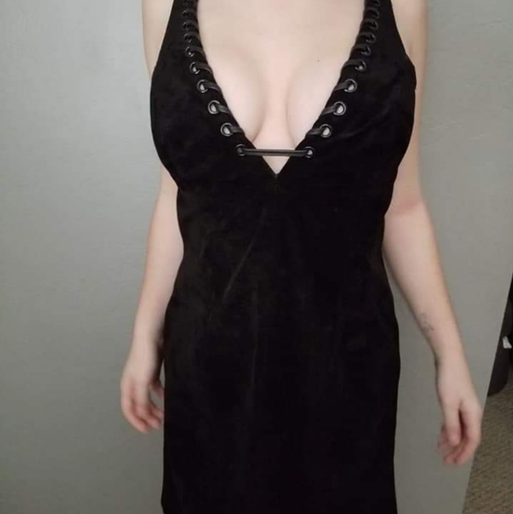 west coast leather dress